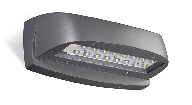 LPW16, 40W, 700mA, 4000K, 120-277V, Dark gray textured paint